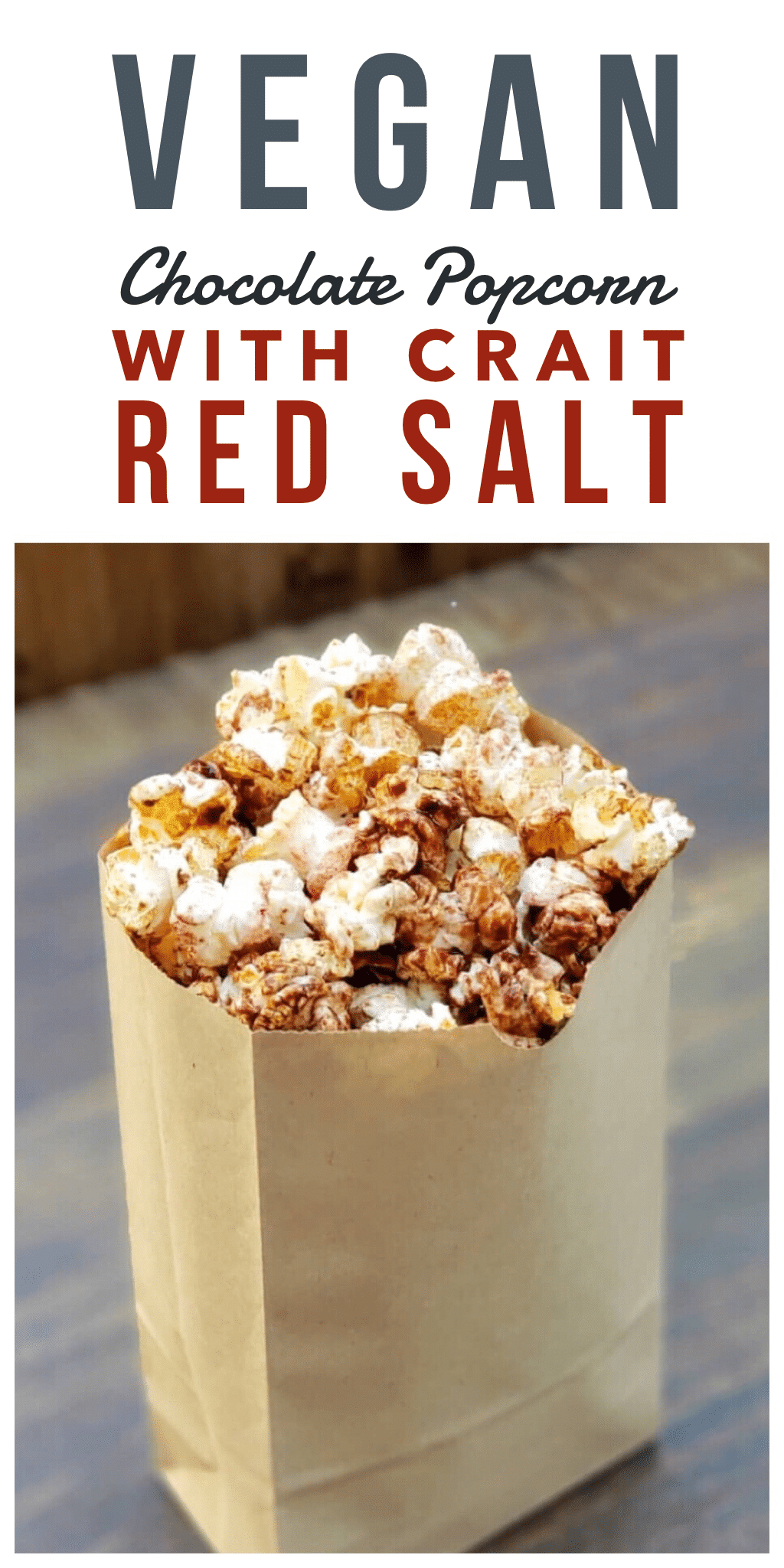 Vegan Chocolate Popcorn with Crait Red Salt at Kat Saka’s Kettle in Star Wars Galaxy’s Edge at Disneyland