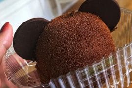 Vegan Chocolate Mickey Mousse Cake at Disney’s Beach Club Resort at Walt Disney World