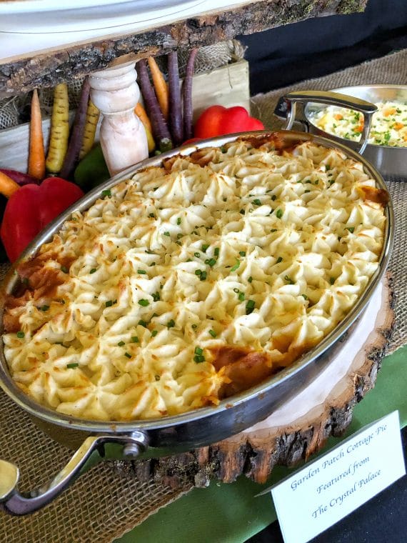 Vegan Garden Patch Cottage Pie at The Crystal Palace in Magic Kingdom