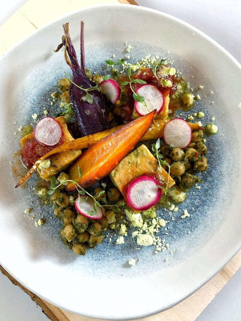 Vegan Chickpea Panisse at Cinderella’s Royal Table in Magic Kingdom