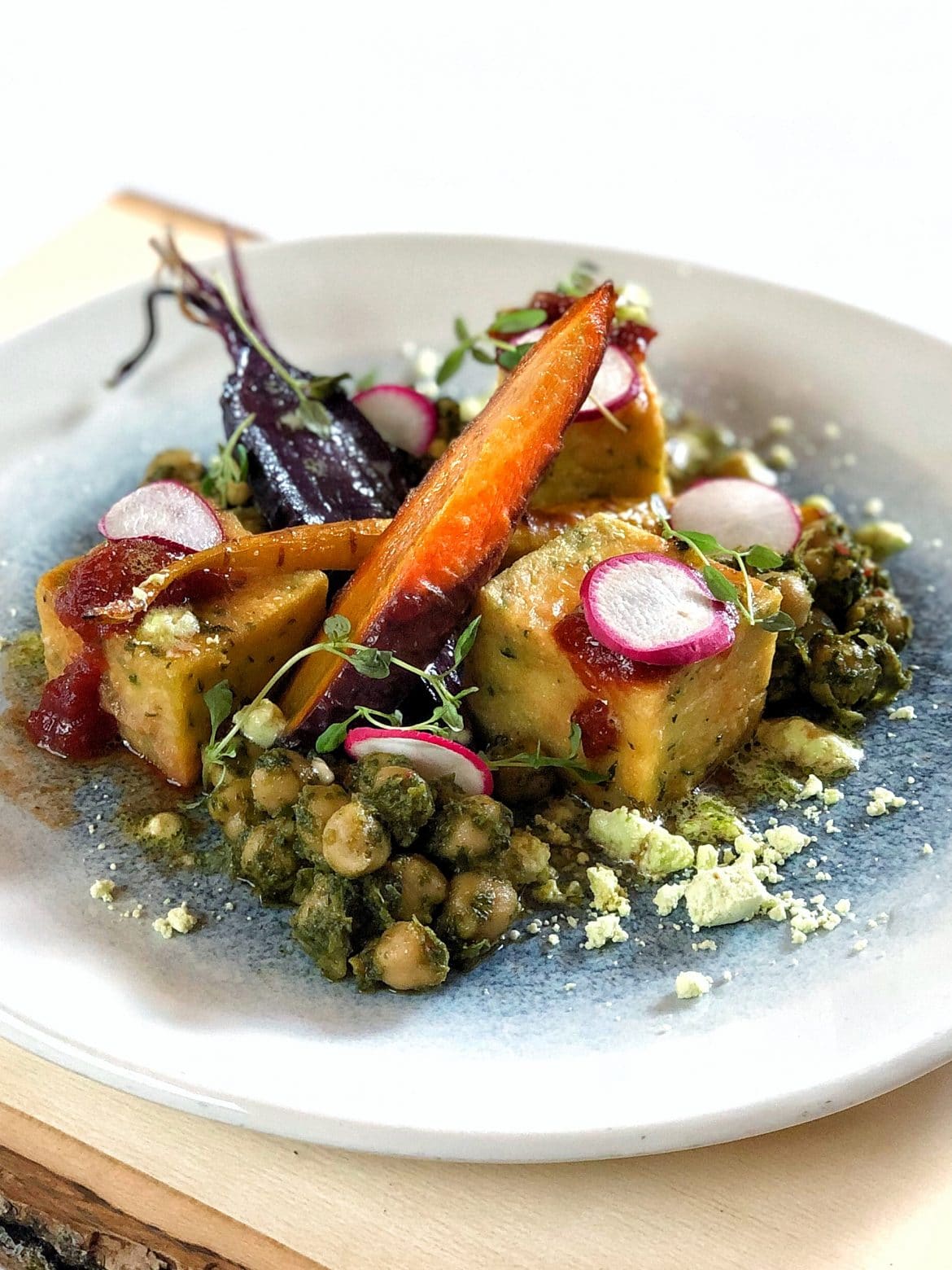 Vegan Chickpea Panisse at Cinderella’s Royal Table in Magic Kingdom