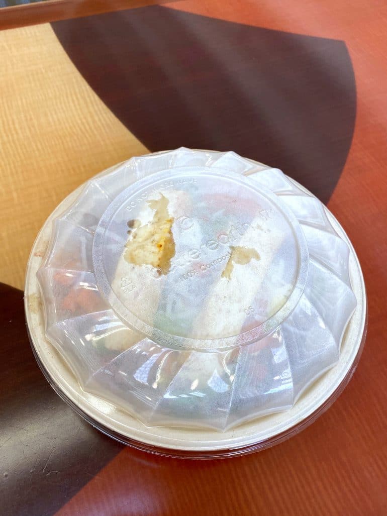 Vegan Breakfast Tofu Bowl at Contempo Cafe in Walt Disney World