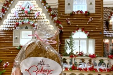 Vegan Christmas Gingerbread Cookies at Disney’s Grand Floridian Resort in Walt Disney World