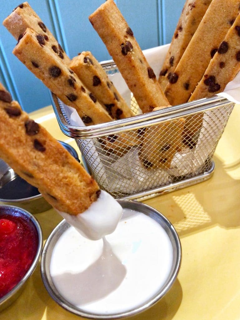 Vegan Cookie Fries at Beaches and Cream Soda Shop in Walt Disney World