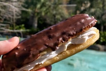 Vegan Chocolate Eclair at Erin McKenna’s Bakery in Disney Springs at Walt Disney World