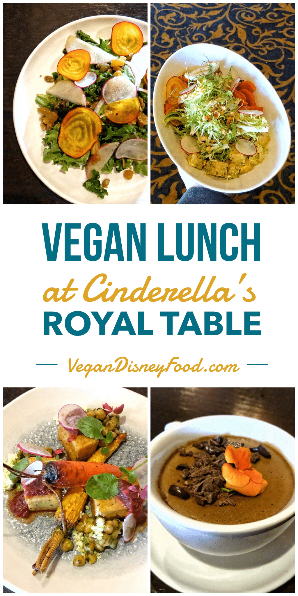 Cinderella’s Royal Table Vegan Lunch Review in the Magic Kingdom at Walt Disney World