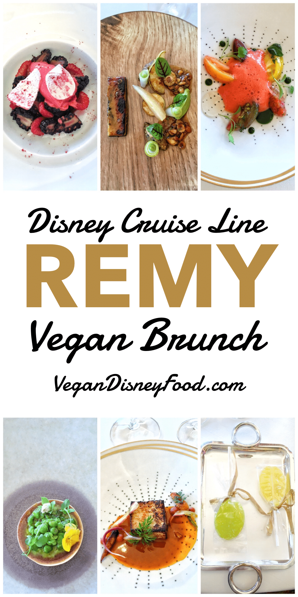 Disney Cruise Line Remy Champagne Brunch Vegan Menu Options