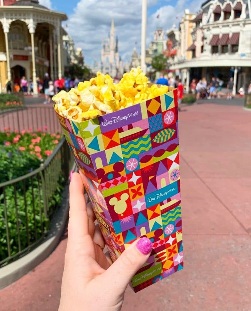 Walt Disney World Gets New Mary Blair Inspired Vegan Popcorn Box