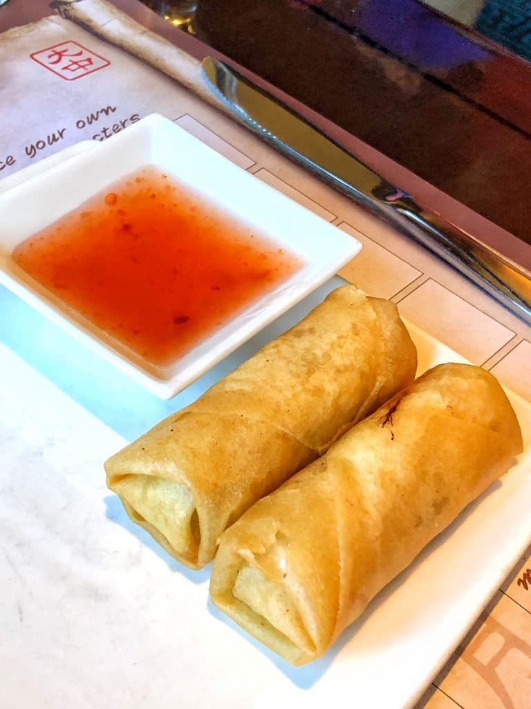 Vegan Review of Nine Dragons Restaurant in the China Pavilion at Epcot in Walt Disney World