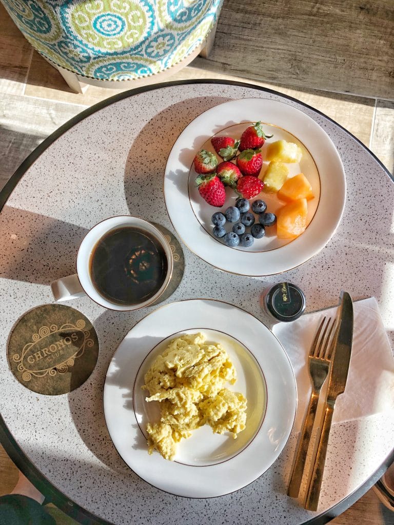 Chronos Club Vegan Options at Disney’s Coronado Springs Gran Destino Tower in Walt Disney World