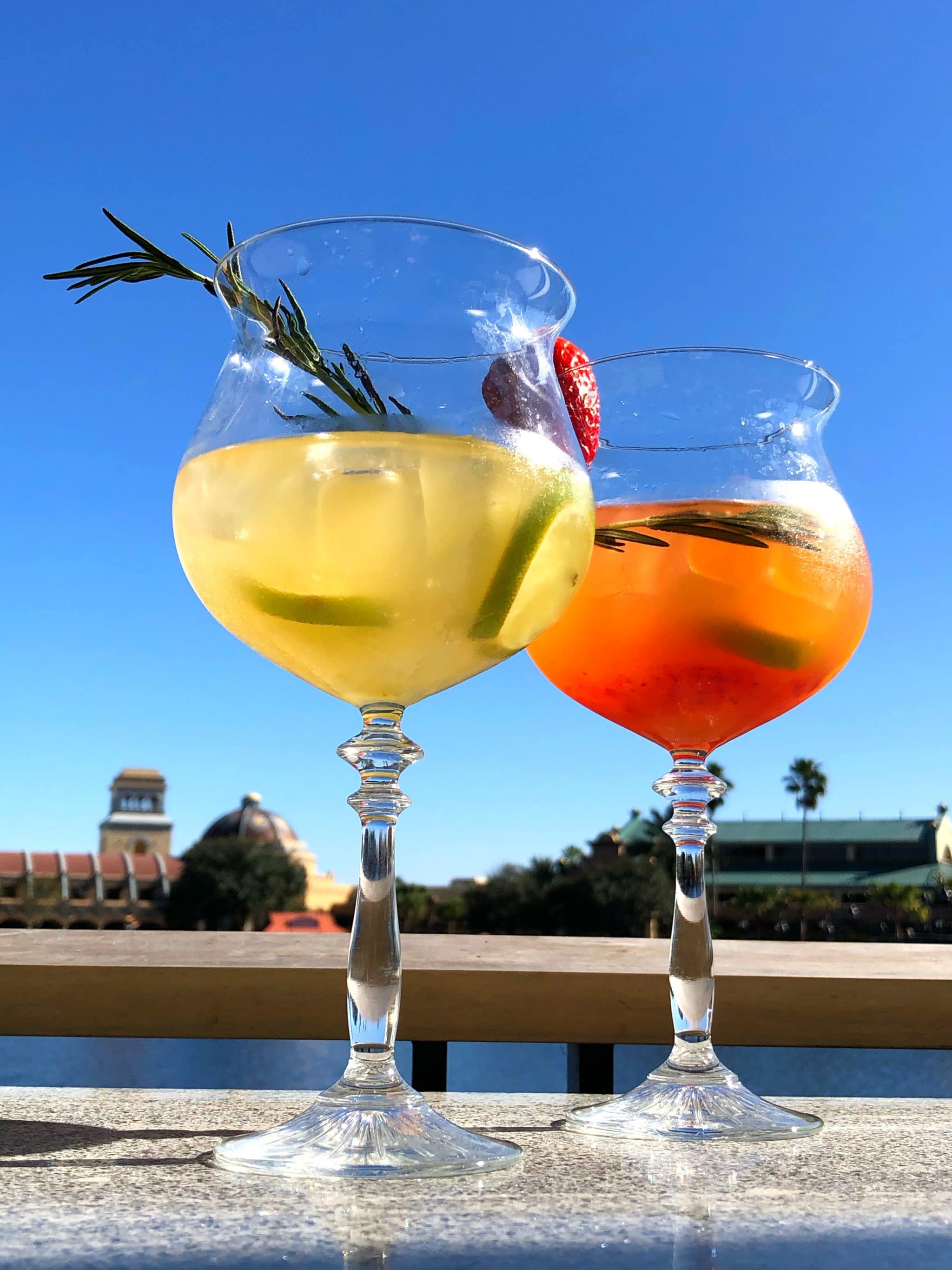 A Disney Springs Afternoon With Cocktail Classes And Sangria Glasses