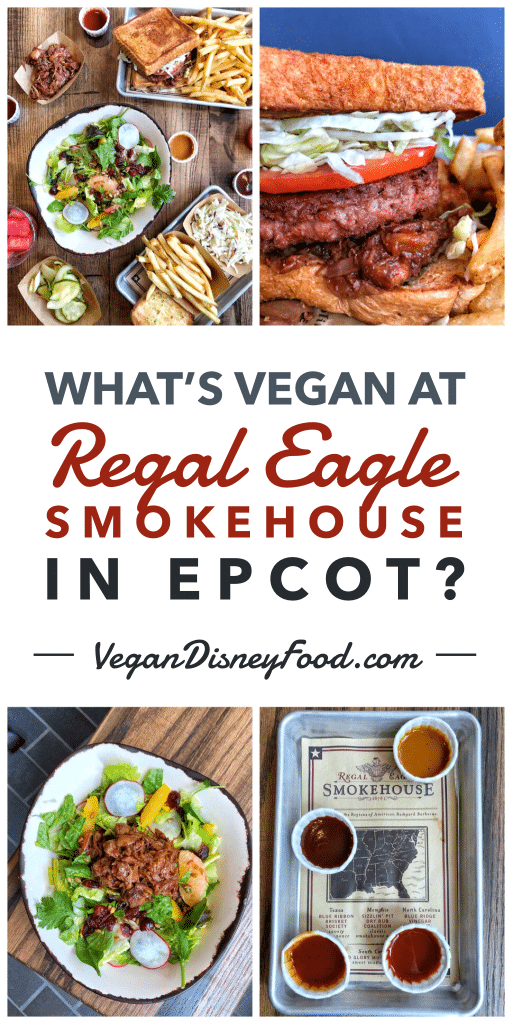 What’s Vegan at the the Regal Eagle Smokehouse in America at Epcot in Walt Disney World