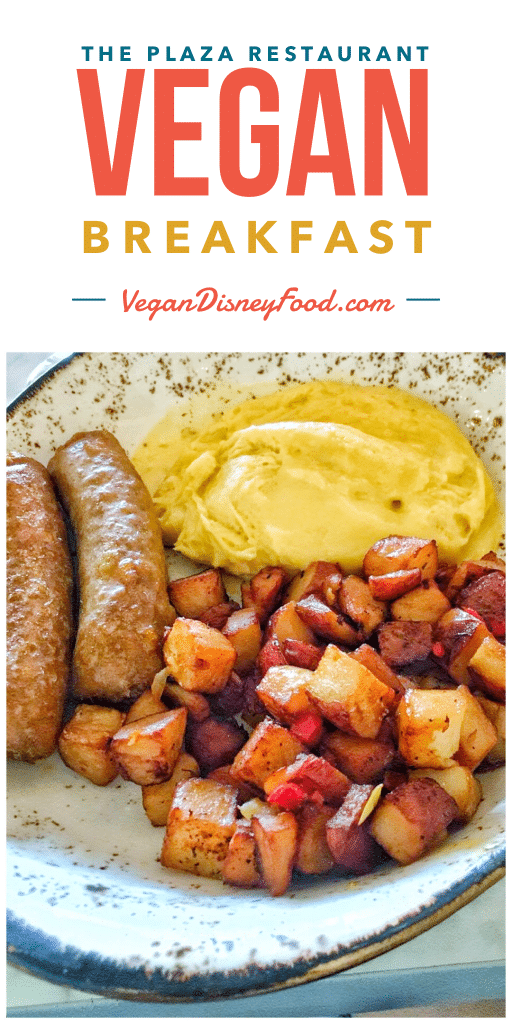 The Plaza Restaurant Vegan Breakfast in the Magic Kingdom at Walt Disney World