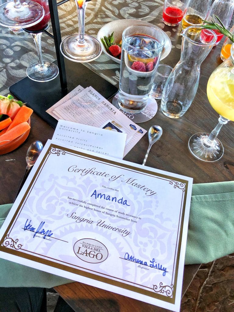 Sangria University Vegan Review at Coronado Springs Resort in Walt Disney World