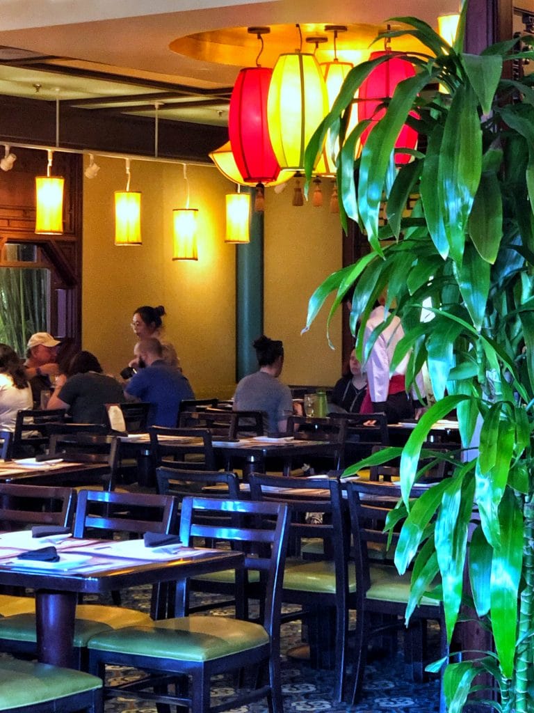 Vegan Review of Nine Dragons Restaurant in the China Pavilion at Epcot in Walt Disney World