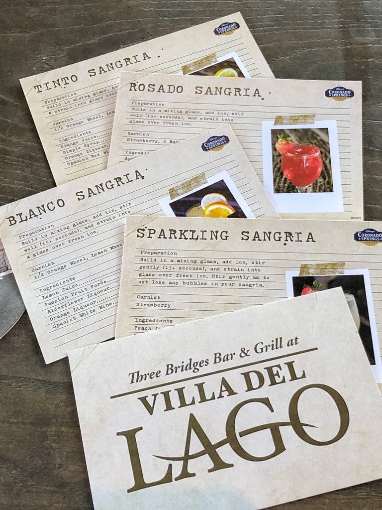 Sangria University Vegan Review at Coronado Springs Resort in Walt Disney World