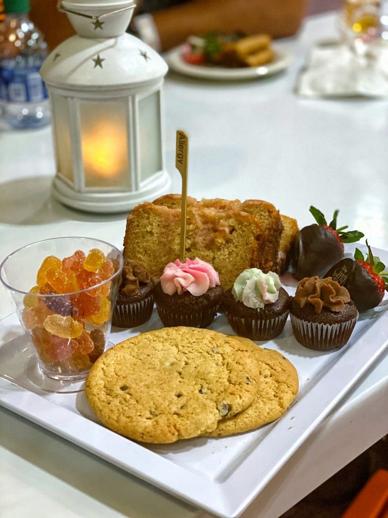 Magic Kingdom Happily Ever After Fireworks Dessert Party Vegan Options