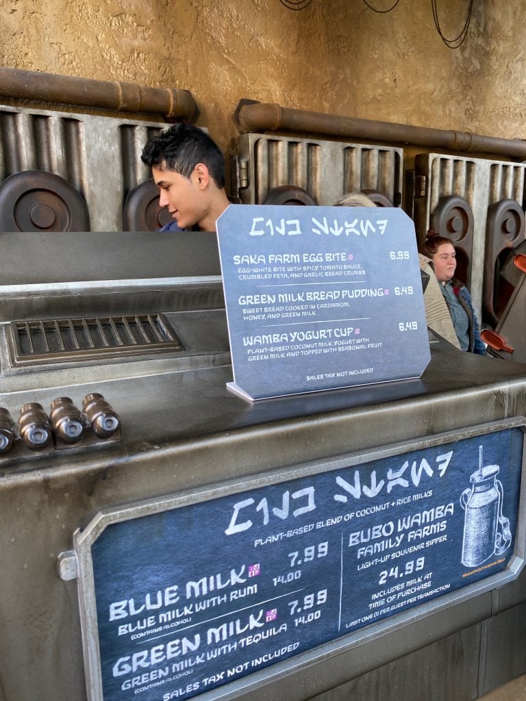 Vegan Breakfast Options at the Milk Stand in Star Wars Galaxy’s Edge