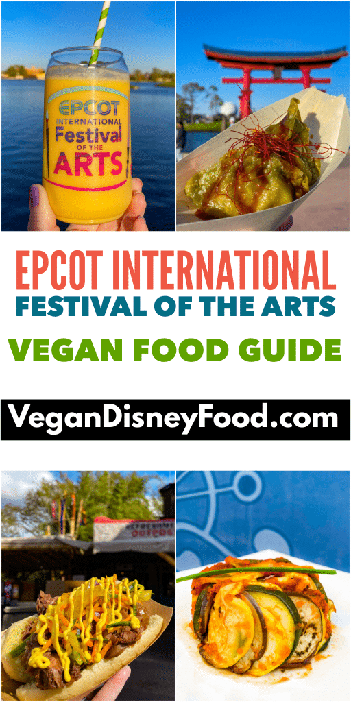 Epcot Festival of the Arts vegan guide