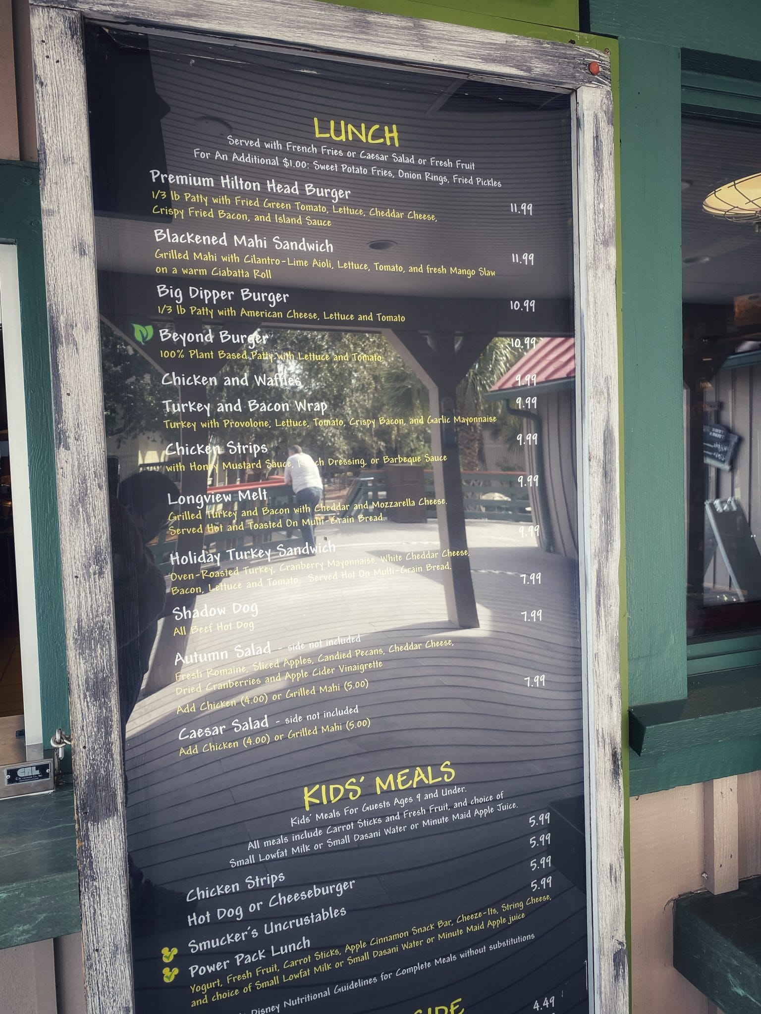 Vegan Options at Disney's Hilton Head Island Resort Vegan Disney Food