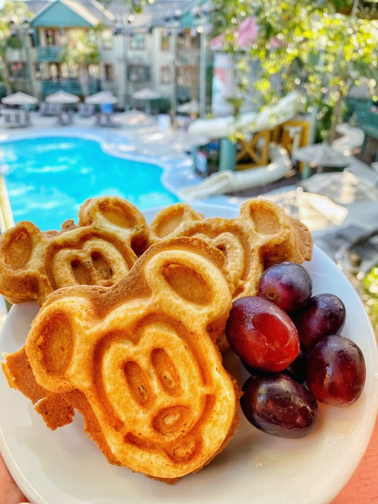 Disney's Hilton Head Island Mickey Waffle