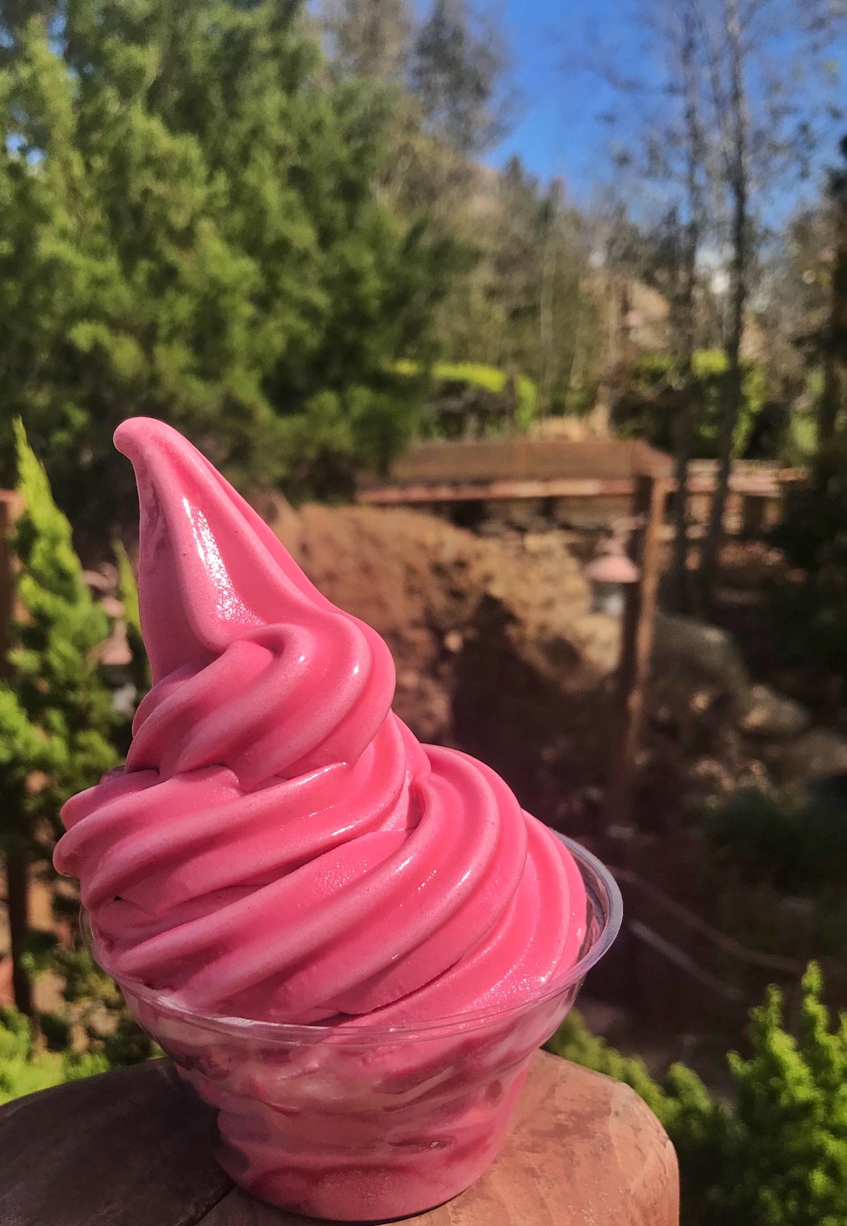 Cherry Dole Whip Coke Float at Magic Kingdom - Vegan Disney Food