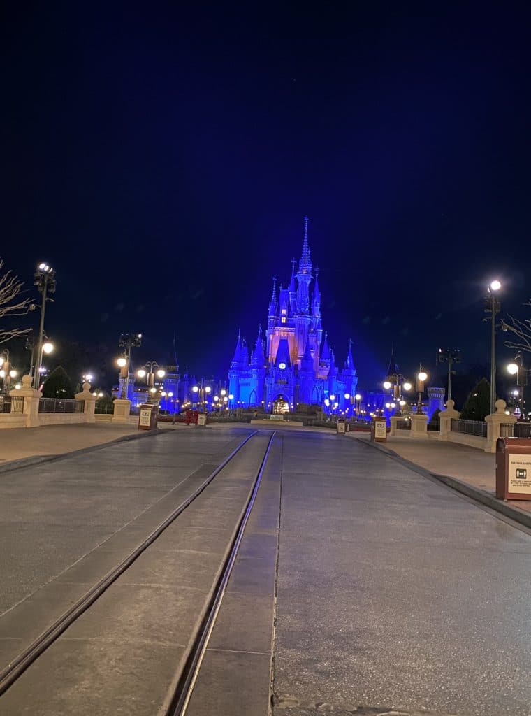 Magic Kingdom empty