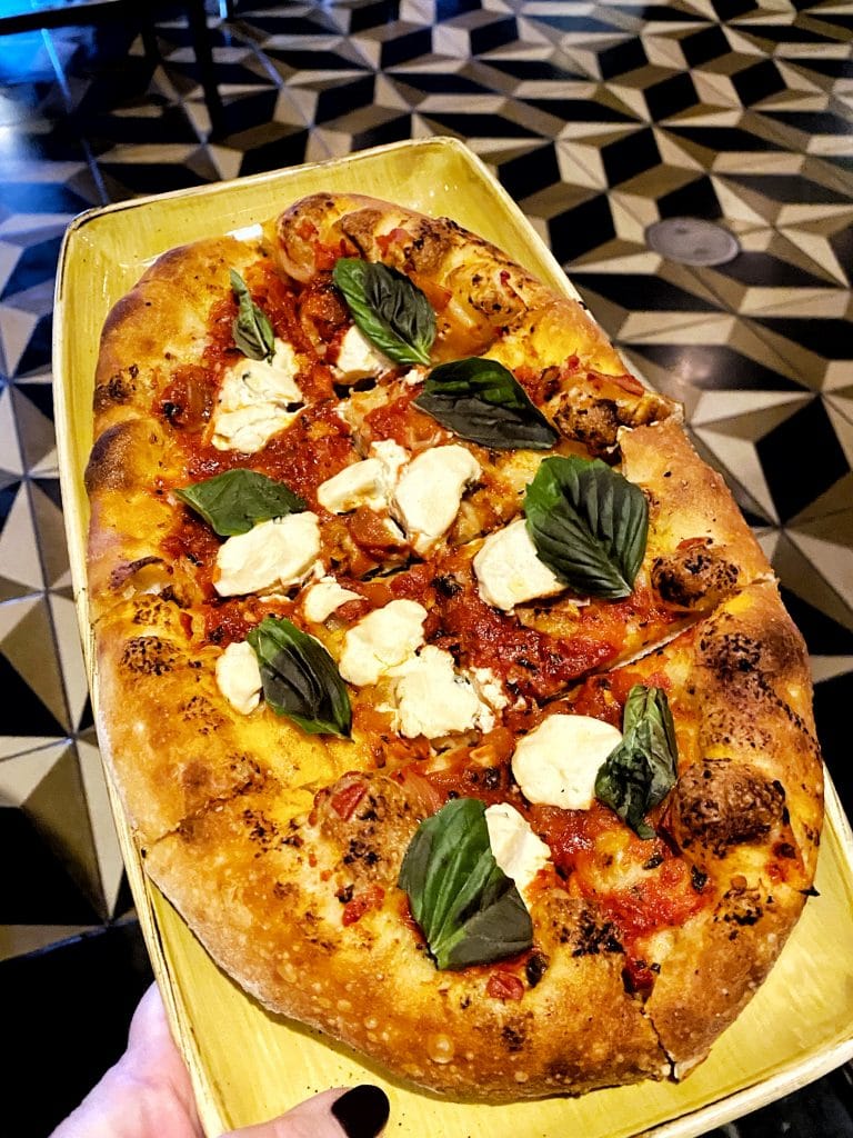 Vegan Margherita Flatbread AbracadaBar