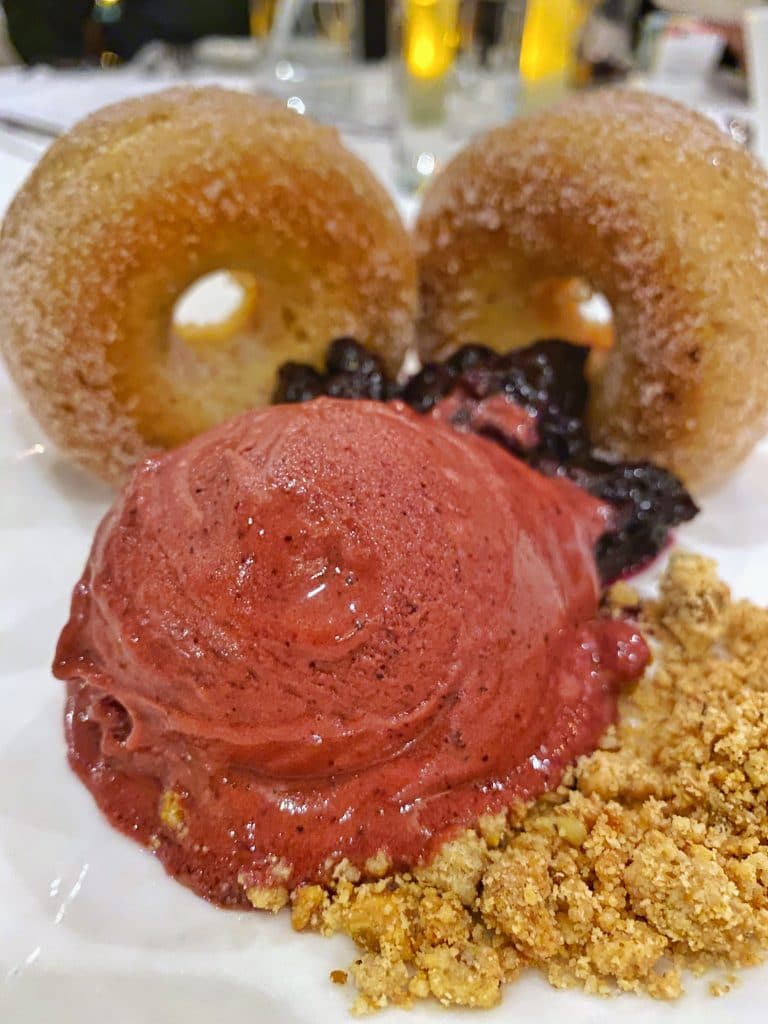 Blueberry Donuts California Grill