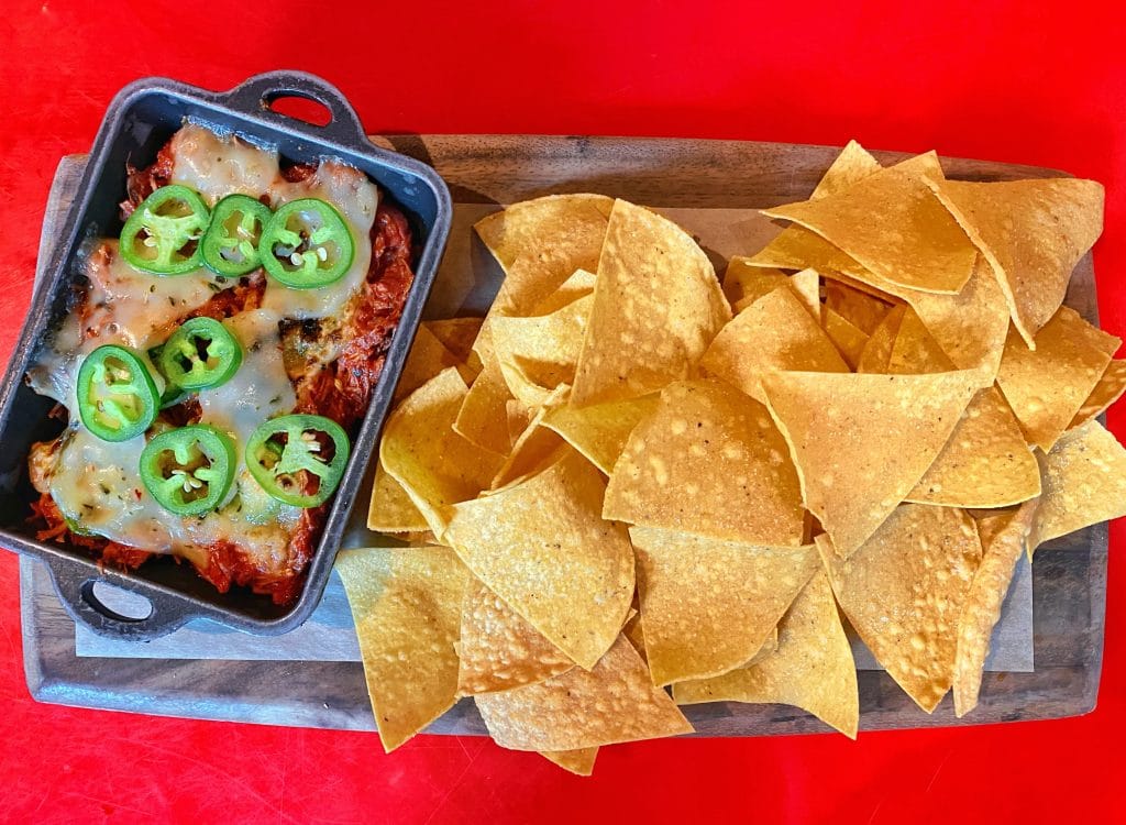 Maple-Chipotle Barbecue-braised Jackfruit Dip Whispering Canyon