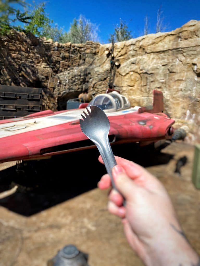 Galaxy's Edge reusable utensil spork