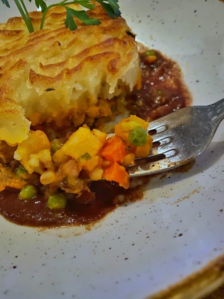 Vegan Shepherd's Pie Raglan Road