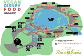 2021 EPCOT Flower and Garden map final