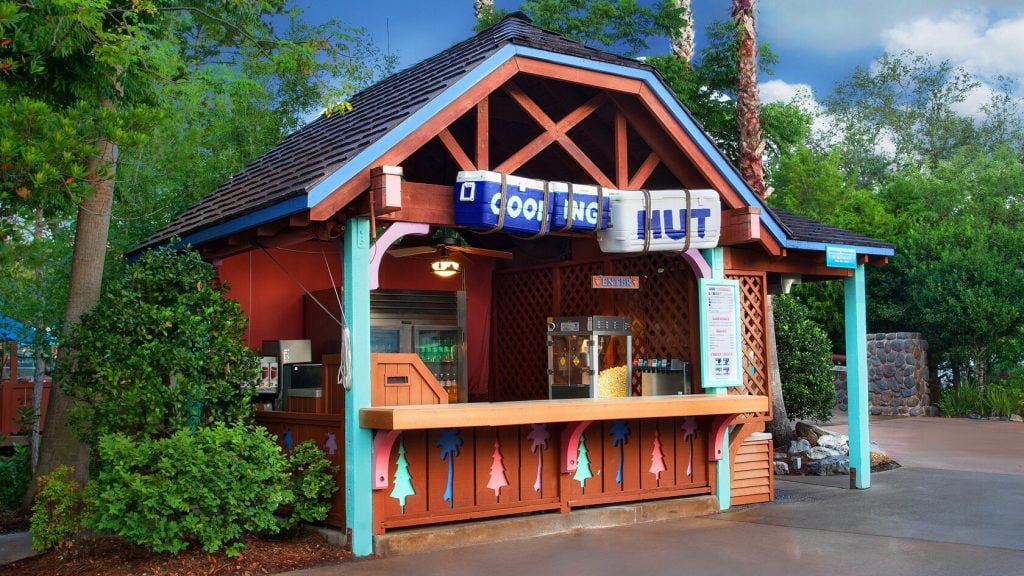 Blizzard Beach Cooling Hut