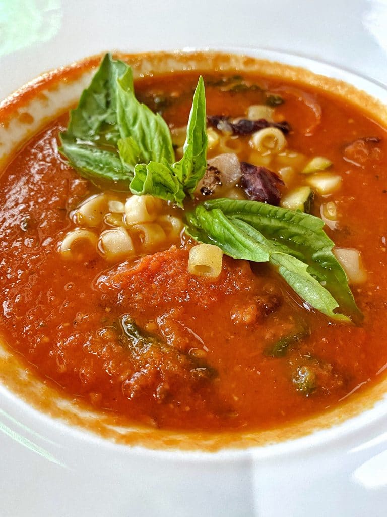 Trattoria al Forno vegan minestrone