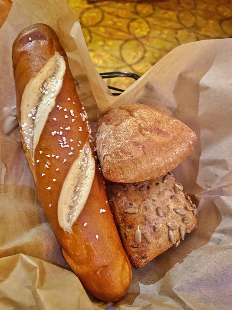 vegan bread service Le Cellier