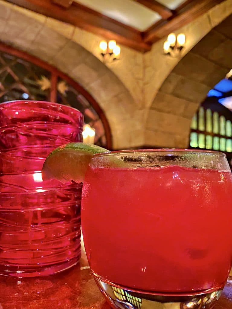 Victorian Raspberry cocktail Le Cellier
