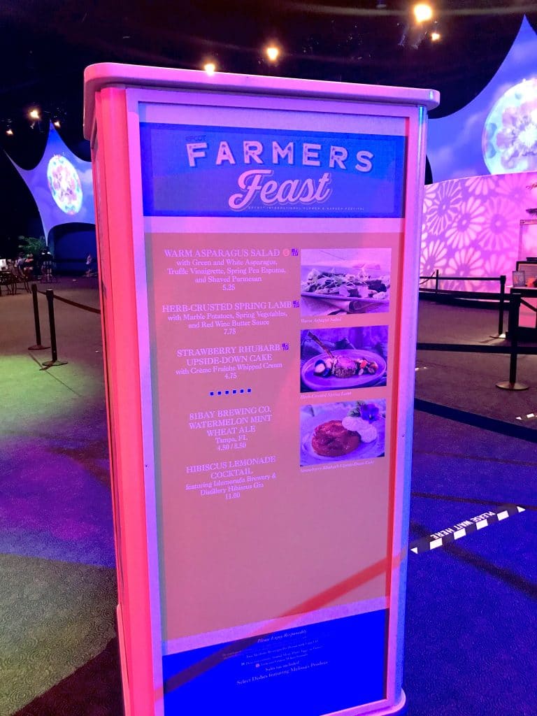 Farmer's Feast Epcot Flower & Garden