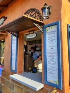 Gelateria Toscana Epcot menu