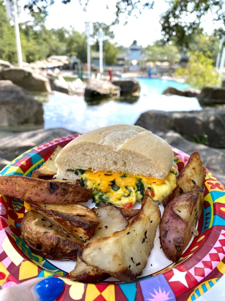 Vegan Harvest Breakfast Sandwich Saratoga Springs