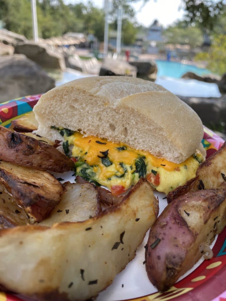 Vegan Harvest Breakfast Sandwich Saratoga Springs