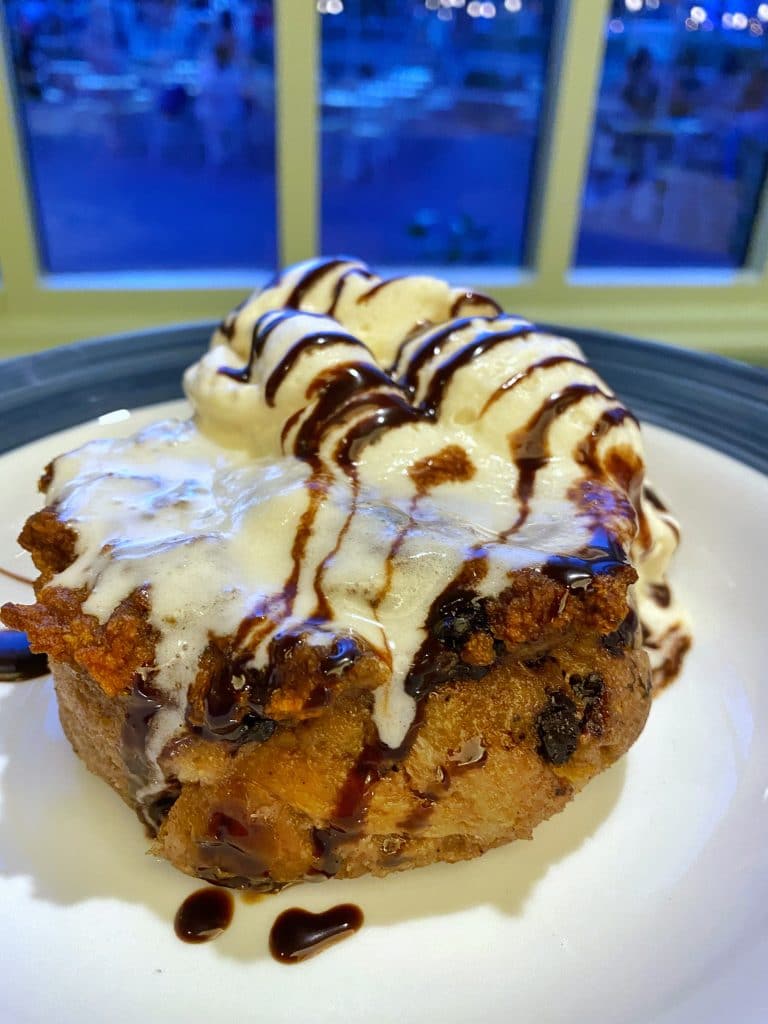 vegan banana bread pudding plaza