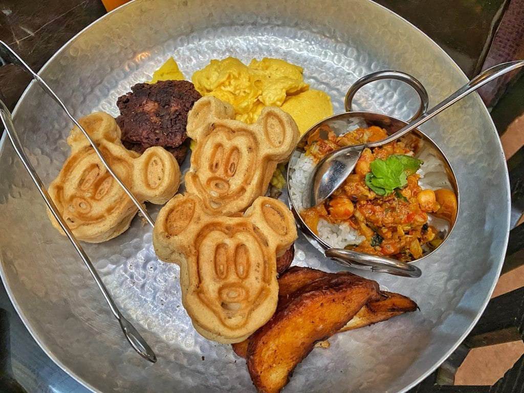 Vegan breakfast Tusker House