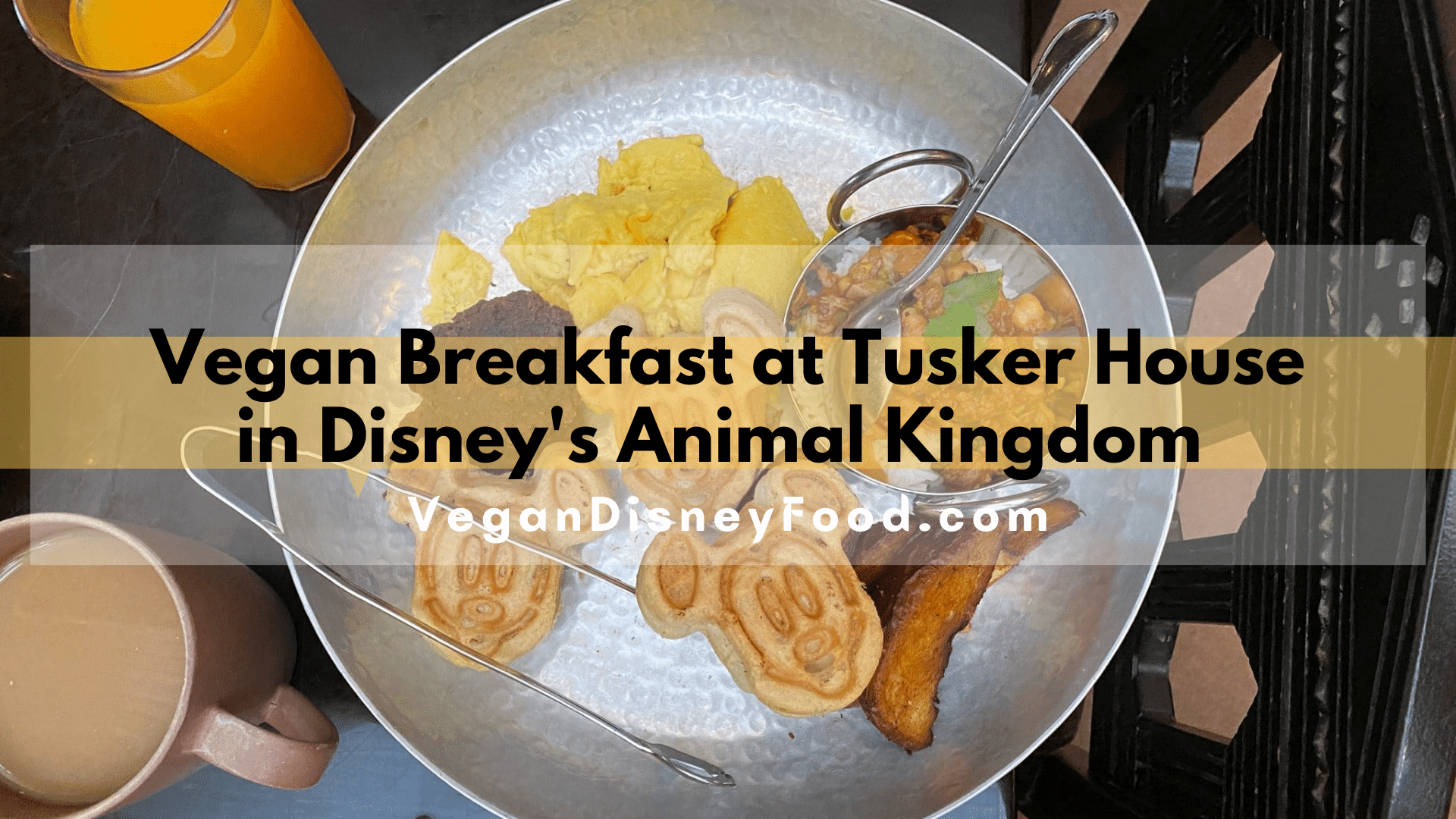 Vegan Breakfast at Tusker House in Disney's Animal Kingdom Vegan