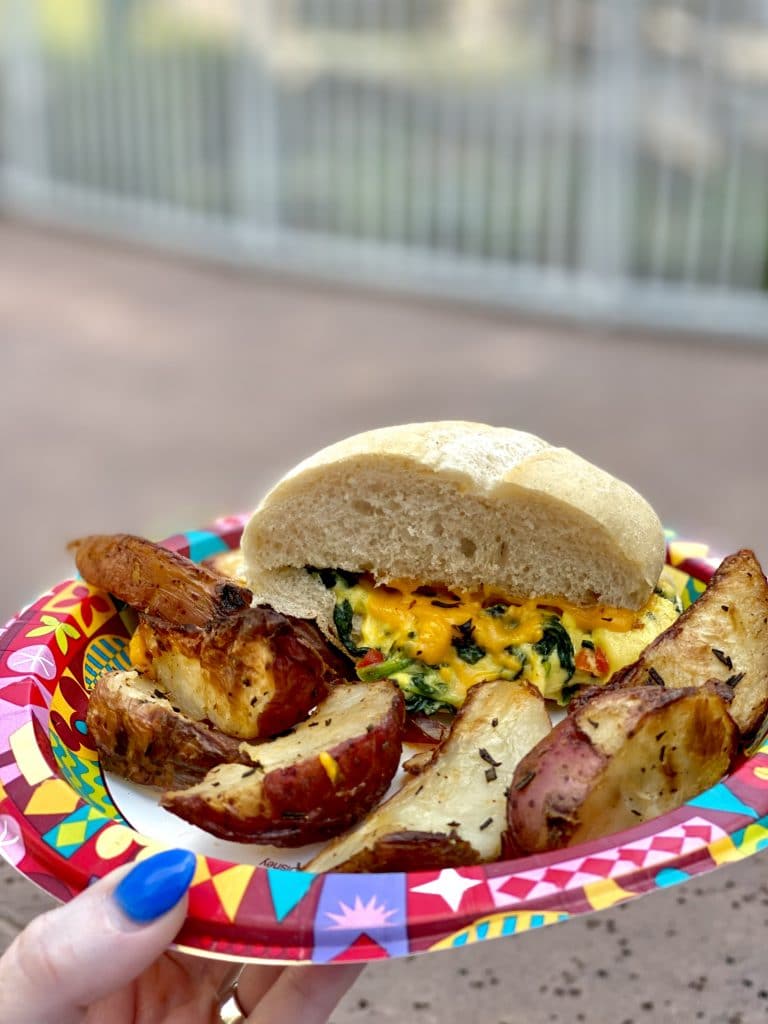 Vegan Harvest Breakfast Sandwich Saratoga Springs