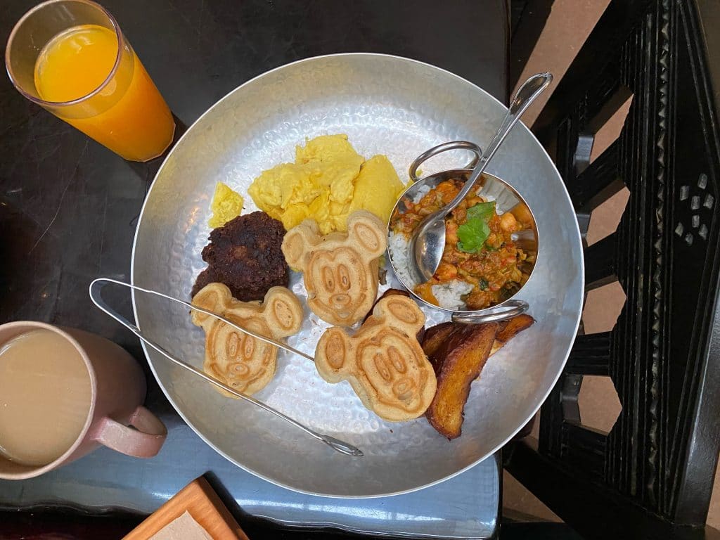 Vegan breakfast Tusker House
