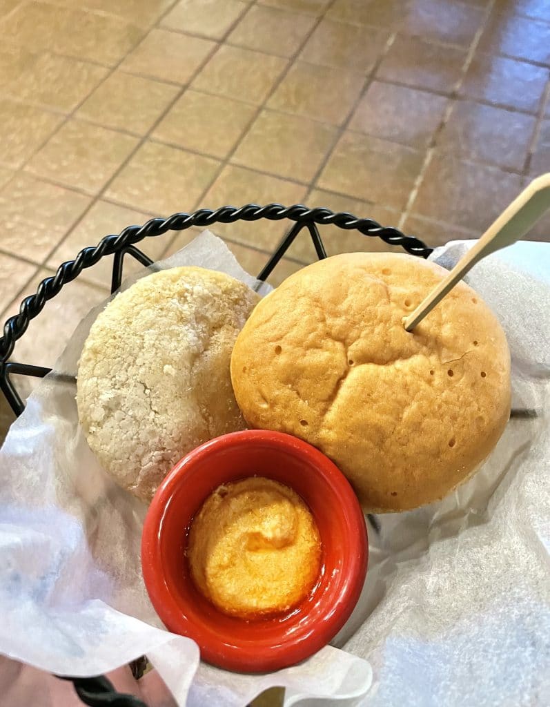 Vegan bread at Trail's End 