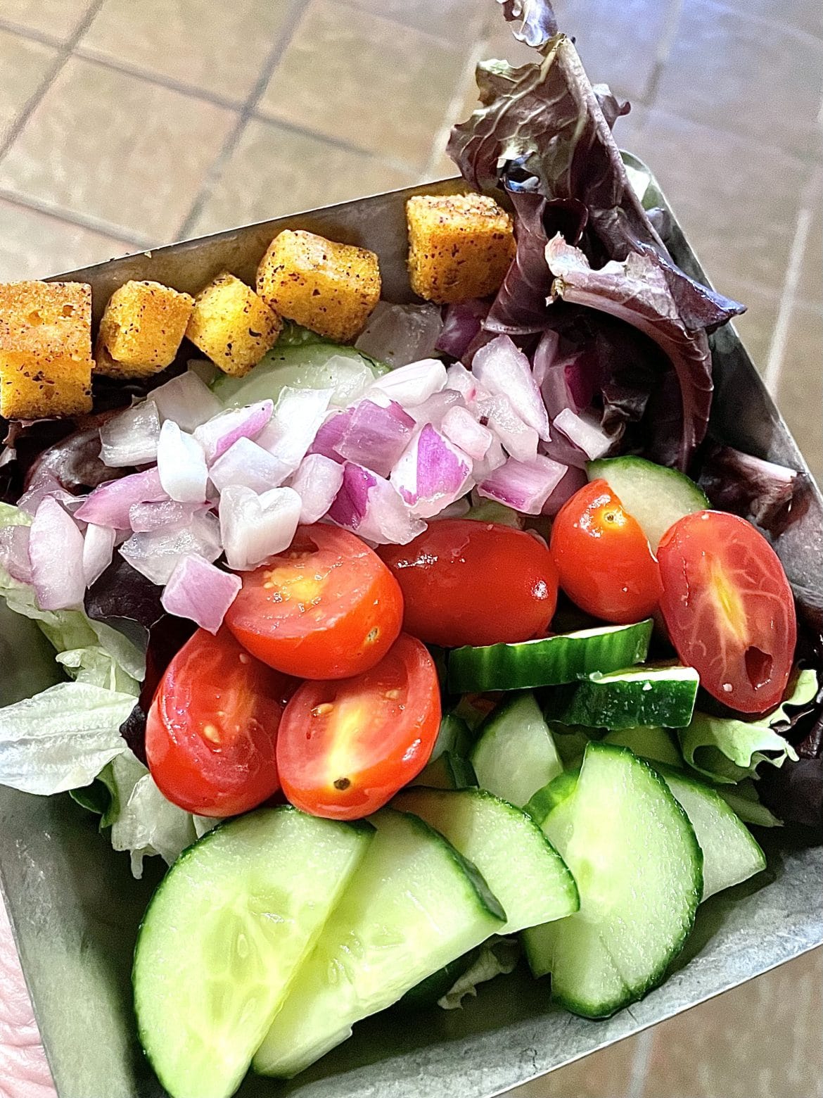 Reopened Trail's End Vegan Family Style Skillet Dinner Review Vegan Disney Food