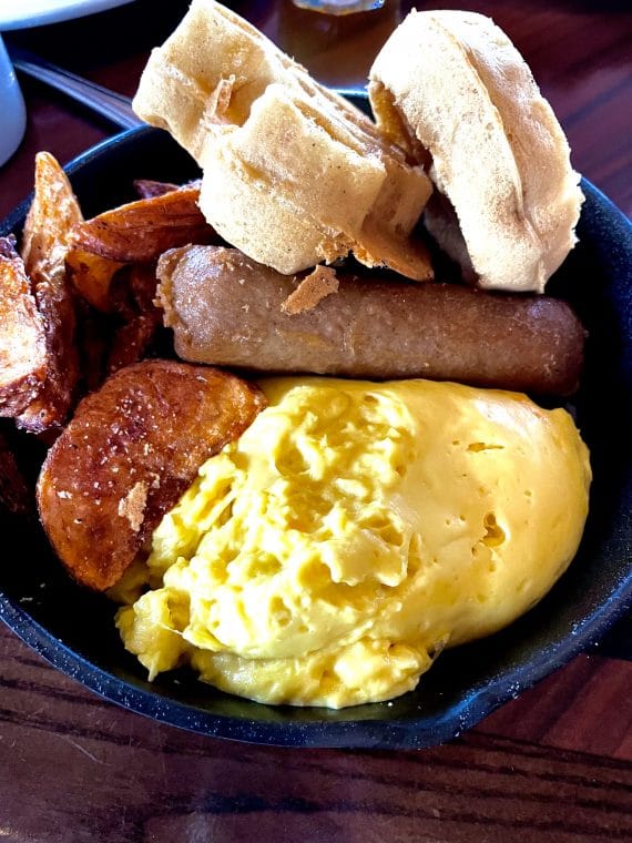 Vegan Breakfast Skillet at Ohana in Disney’s Polynesian Village Resort at Walt Disney World