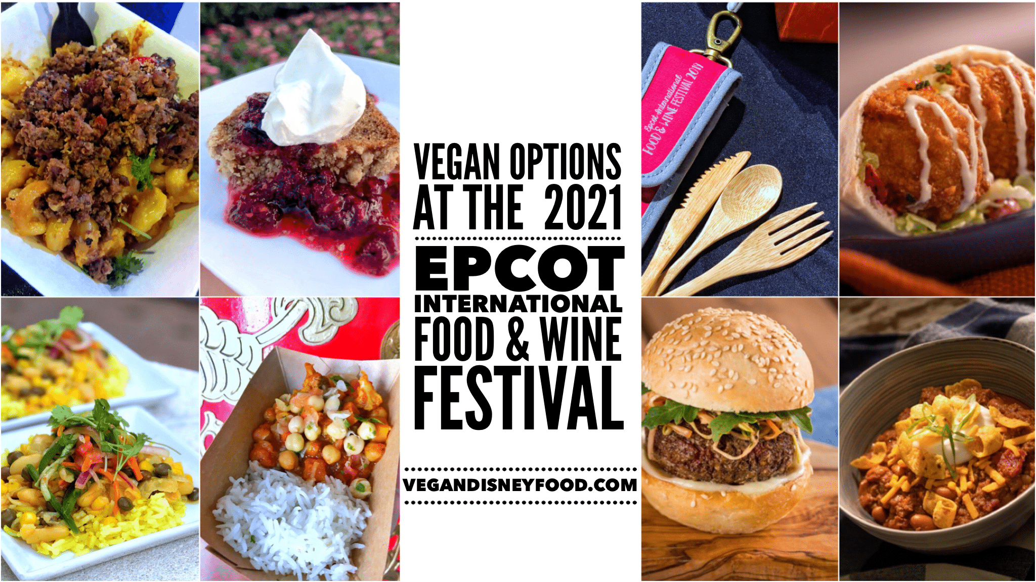 Vegan Options at the 2021 EPCOT Food and Wine Festival